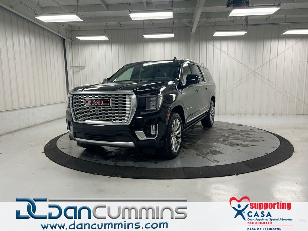 Onyx Black 2022 GMC Yukon XL SUV / Crossover Four-Wheel Drive