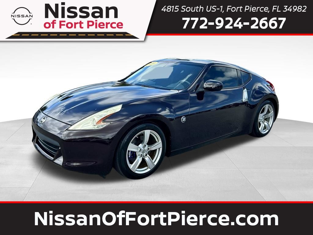 Black Cherry Metallic 2010 Nissan 370Z Base Coupe Rear-Wheel Drive 6-Speed Manual