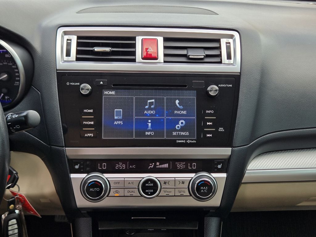 2017 Subaru Outback 2.5i Premium White at Don McGill Toyota