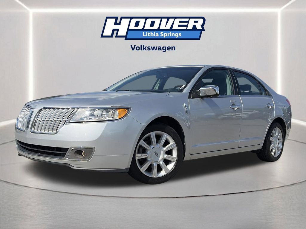 Silver 2012 Lincoln MKZ FWD Sedan Front-Wheel Drive 6-Speed Automatic