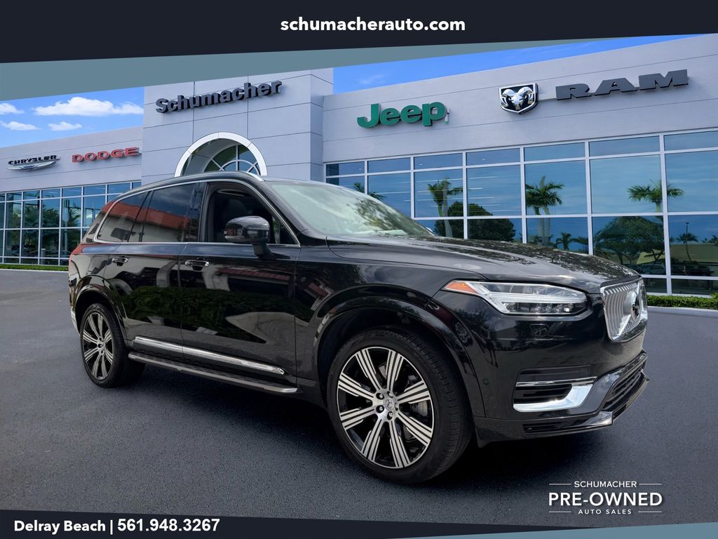 Onyx Black Metallic 2021 Volvo XC90 SUV / Crossover All-Wheel Drive Automatic