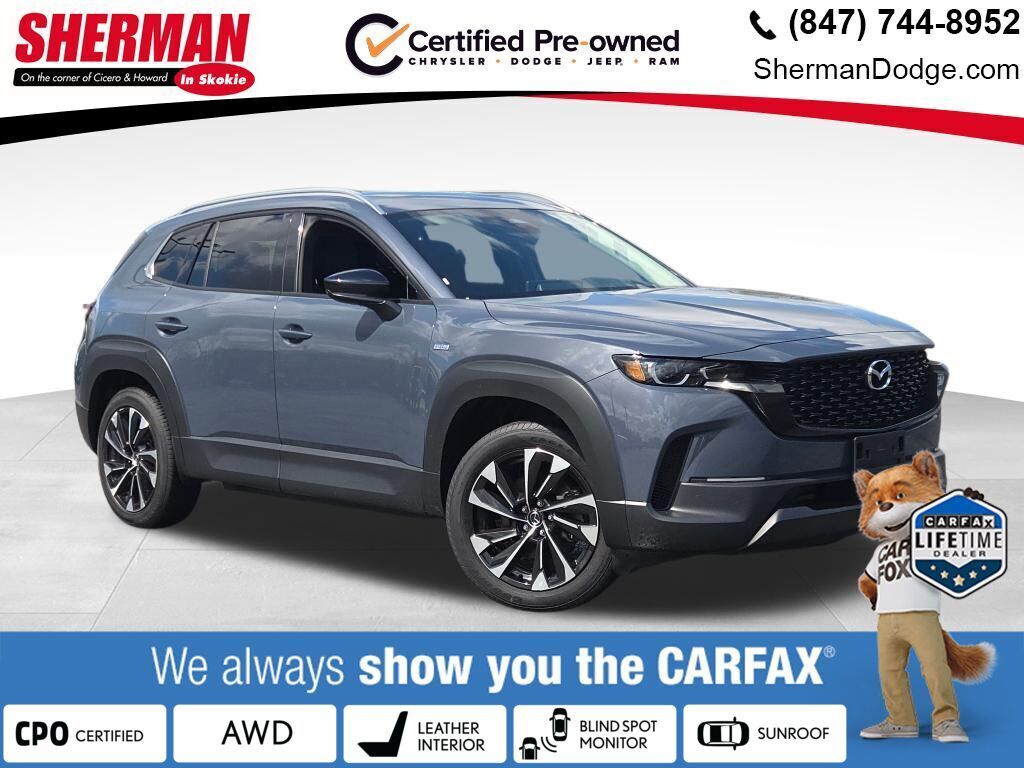Polymetal Gray Metallic 2025 Mazda CX-50 SUV / Crossover All-Wheel Drive Continuously Variable Transmission