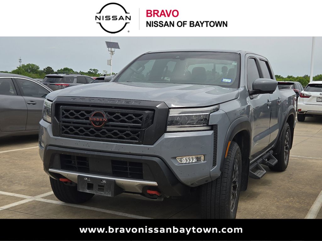 2023 Nissan Frontier PRO-4X Gray at Gullo Toyota