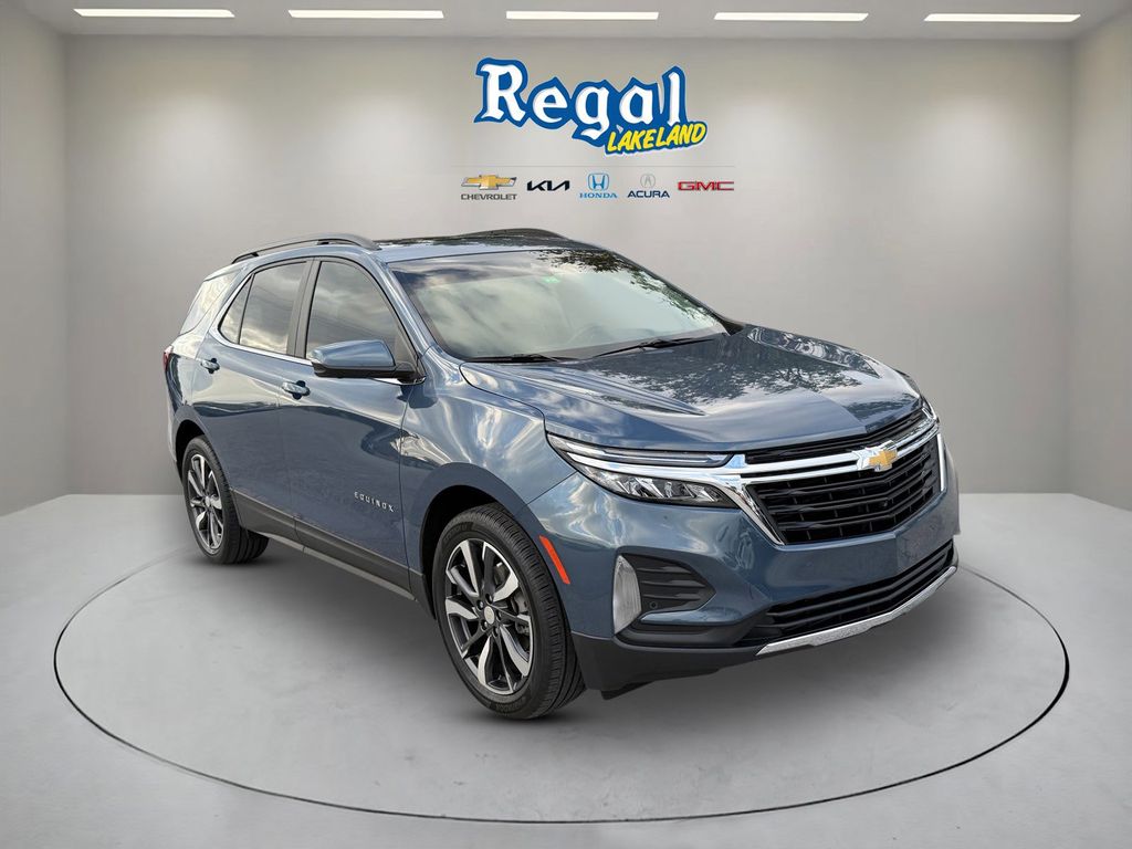 Lakeshore Blue Metallic 2024 Chevrolet Equinox LT FWD with 1LT SUV / Crossover Front-Wheel Drive 6-Speed Automatic Overdrive
