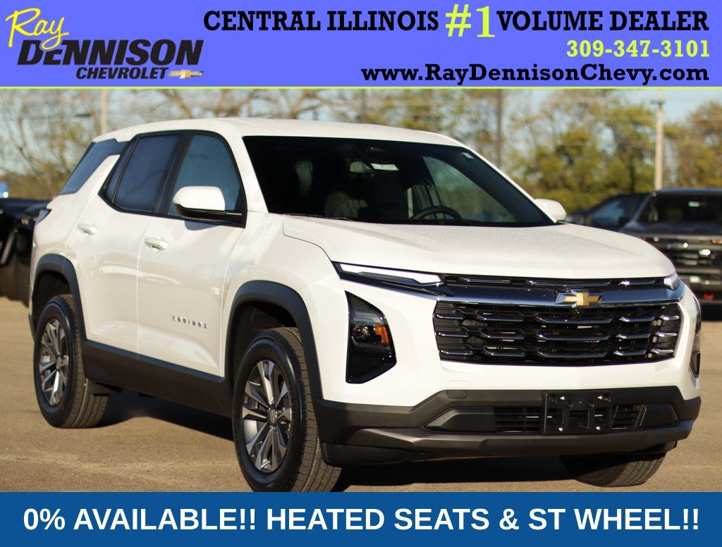 Summit White 2026 Chevrolet Equinox SUV / Crossover Front-Wheel Drive Continuously Variable Transmission