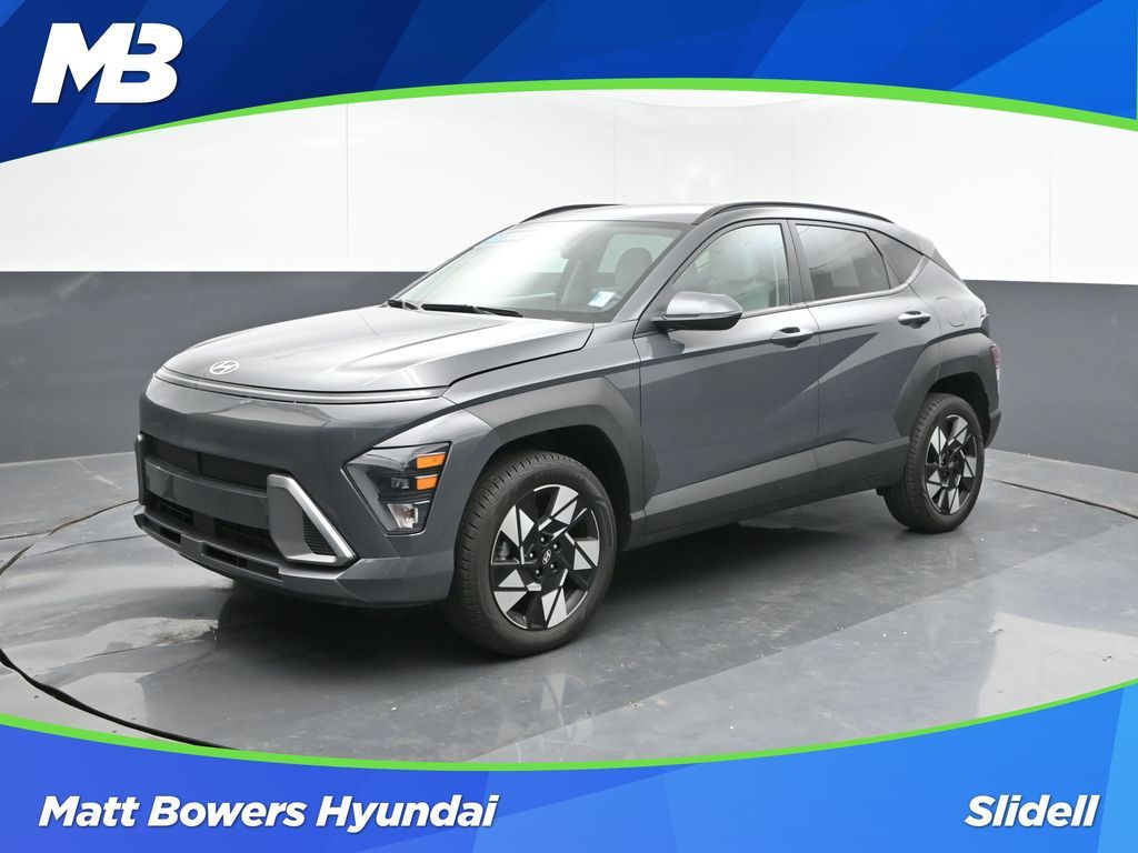 Ecotronic Gray Pearl 2025 Hyundai Kona SEL AWD SUV / Crossover All-Wheel Drive Continuously Variable Transmission
