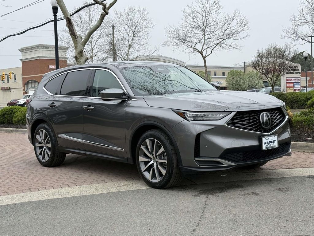 Liquid Carbon Metallic 2025 Acura MDX SH-AWD with Technology Package SUV / Crossover All-Wheel Drive Automatic