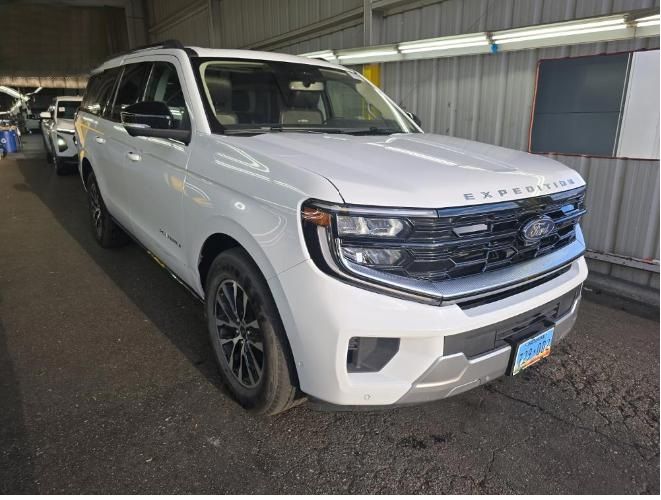 Oxford White 2025 Ford Expedition MAX Platinum 4WD SUV / Crossover Four-Wheel Drive Automatic