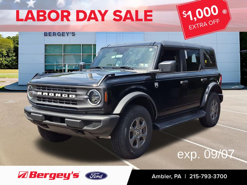 Shadow Black 2026 Ford Bronco SUV / Crossover Four-Wheel Drive Automatic