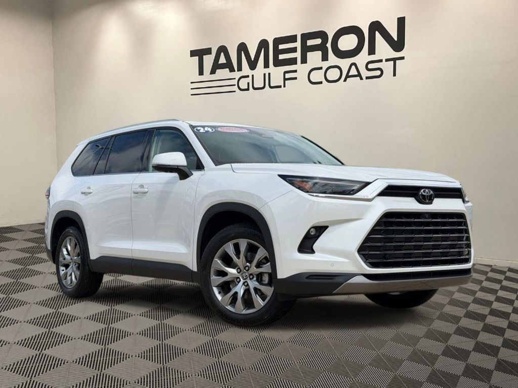 White (Wind Chill Pearl) 2024 Toyota Grand Highlander Limited FWD SUV / Crossover Front-Wheel Drive 8-Speed Automatic