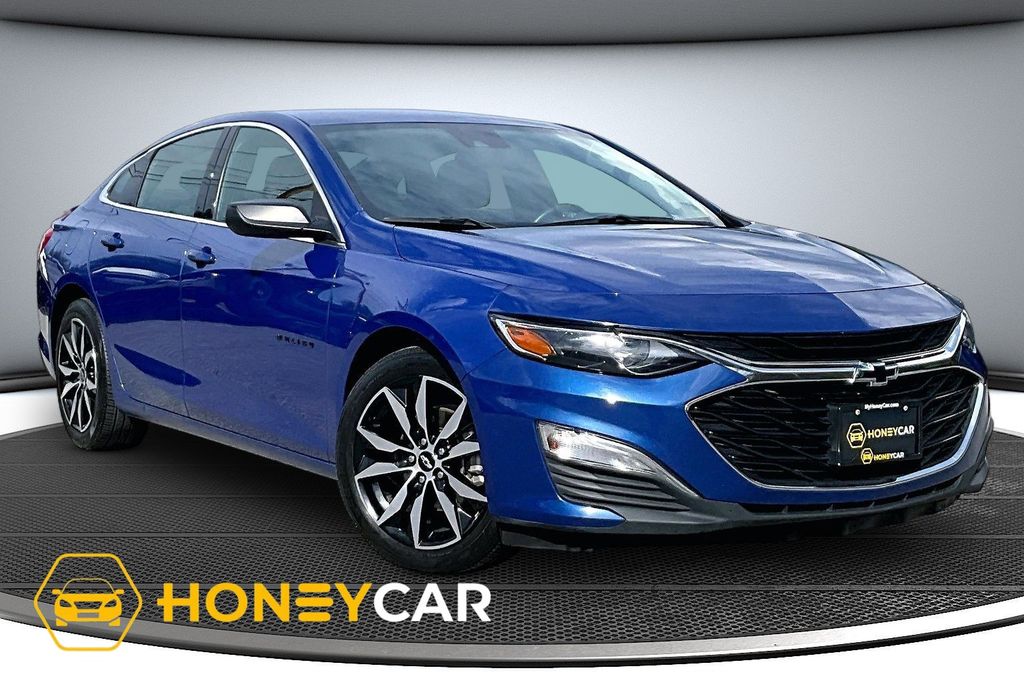 Riverside Blue Metallic 2023 Chevrolet Malibu RS FWD Sedan Front-Wheel Drive Continuously Variable Transmission