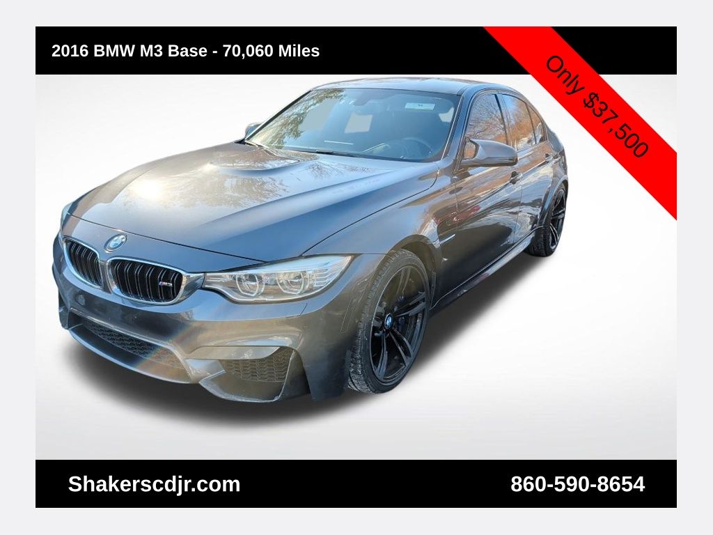 2016 BMW M3 Sedan RWD