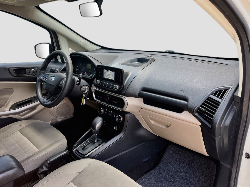 2021 Ford EcoSport S White at Baytown Hyundai