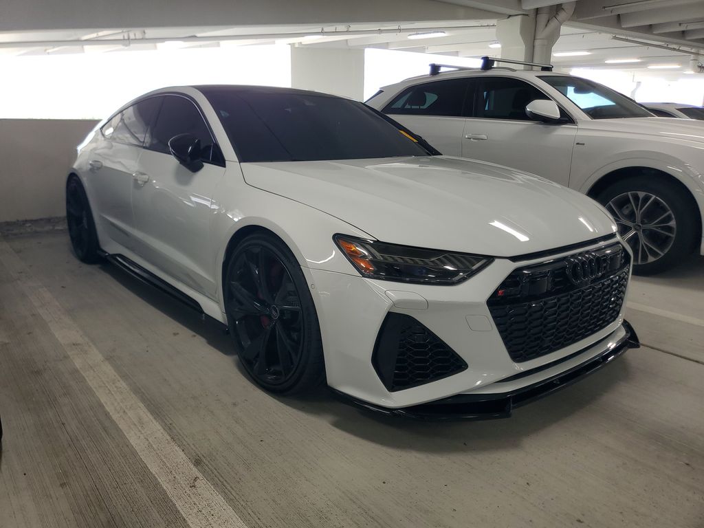 Used 2023 White Audi 4.0T image 2