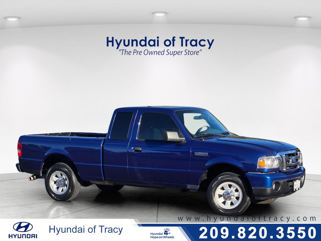 Vista Blue Metallic 2011 Ford Ranger Pickup Truck 4X2 5-Speed Automatic Overdrive