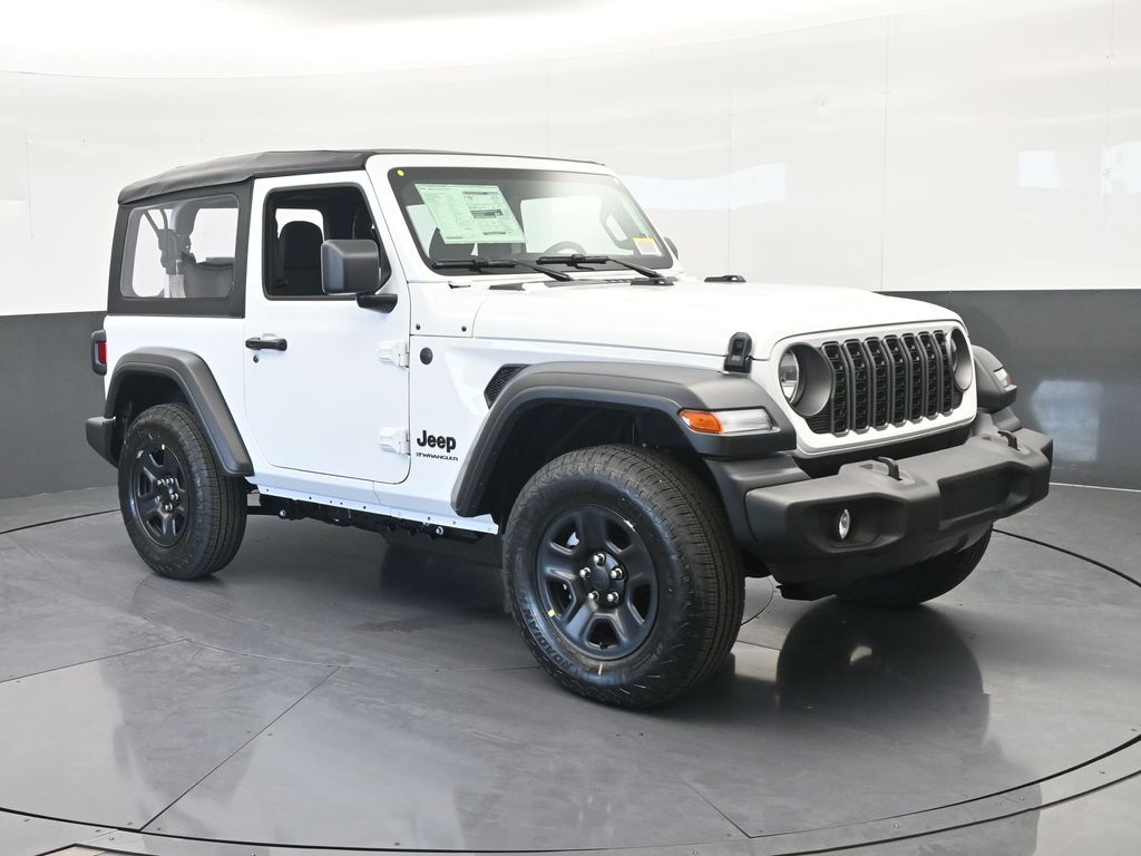 New 2026 Bright White Clearcoat Jeep Sport image 8