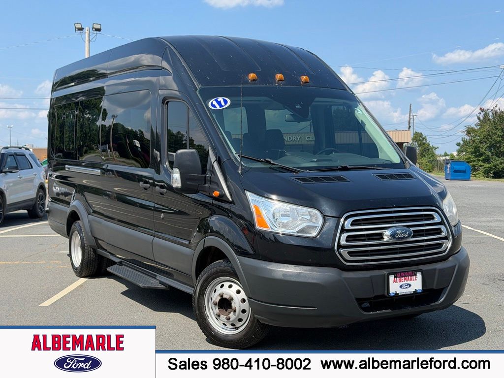 2017 Ford Transit Passenger 350 HD XLT Extended High Roof LWB DRW RWD with Sliding Passenger-Side Door