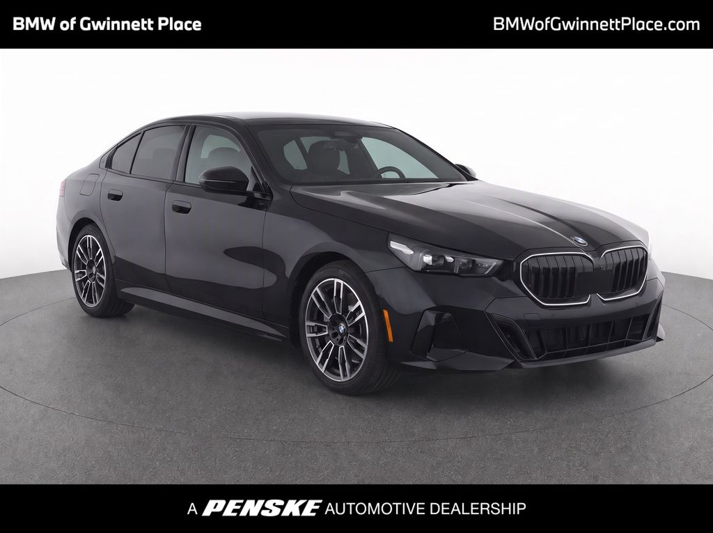 Black Sapphire Metallic 2024 BMW 5 Series Sedan All-Wheel Drive 8-Speed Automatic