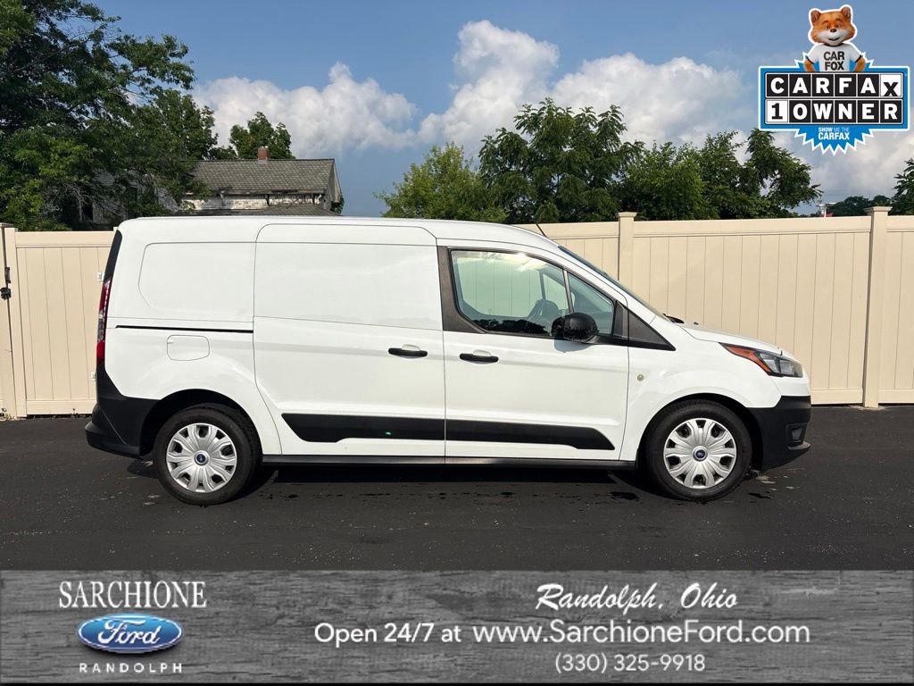 Frozen White 2020 Ford Transit Connect Van Front-Wheel Drive 8-Speed Automatic