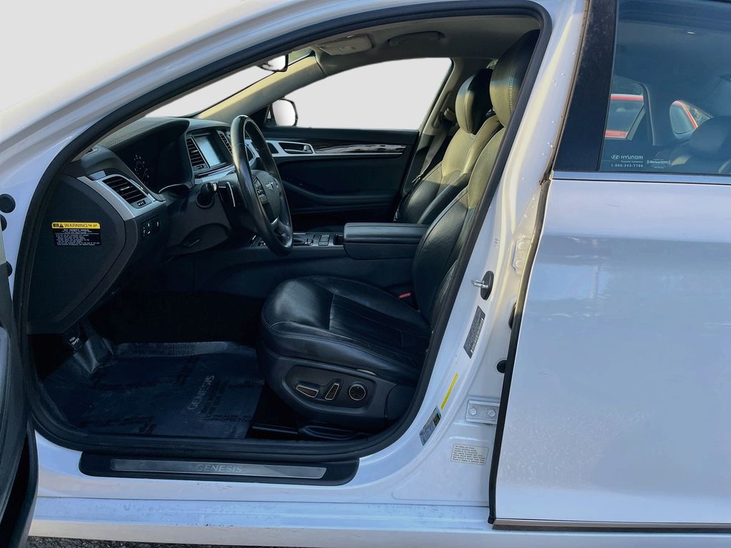 2015 Hyundai Genesis 3.8 White at Gullo Toyota