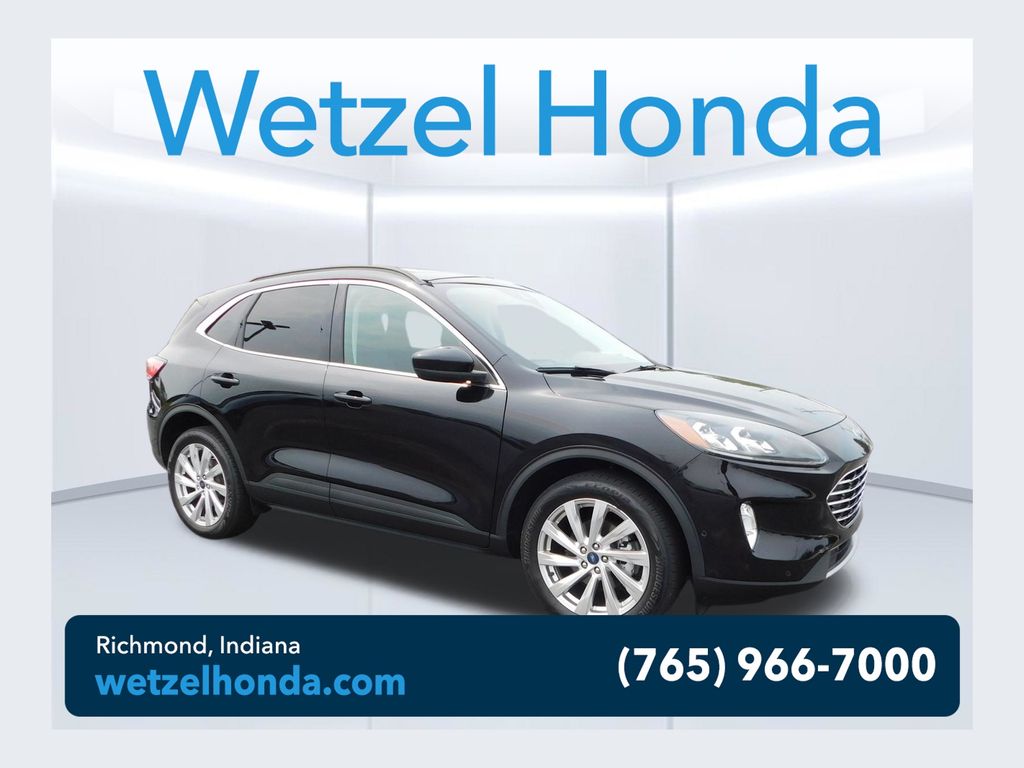 Black Metallic 2022 Ford Escape SUV / Crossover All-Wheel Drive 8-Speed Automatic