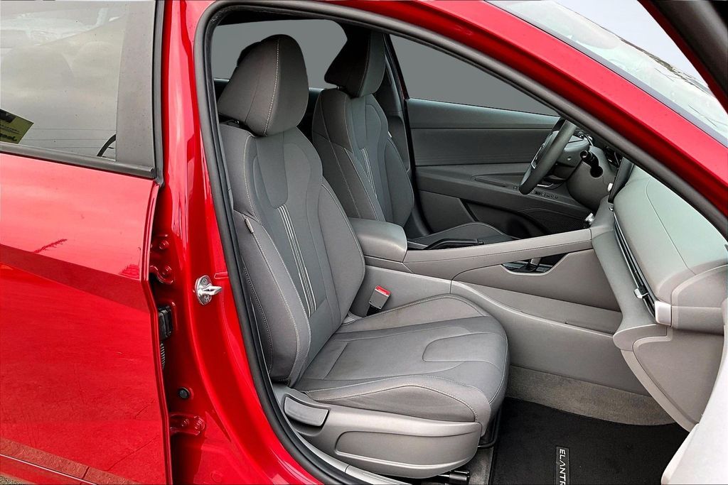 2021 Hyundai Elantra SEL Red at AutoSavvy Houston Southwest