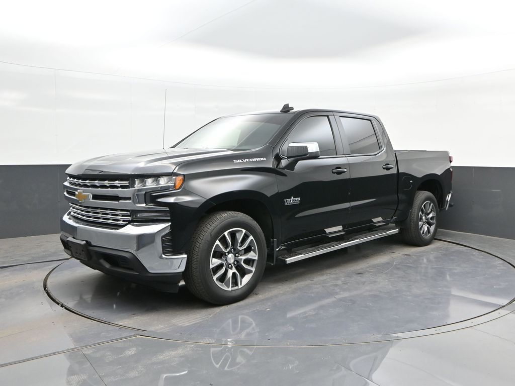 Black 2021 Chevrolet Silverado 1500 Pickup Truck 4X2 8-Speed Automatic
