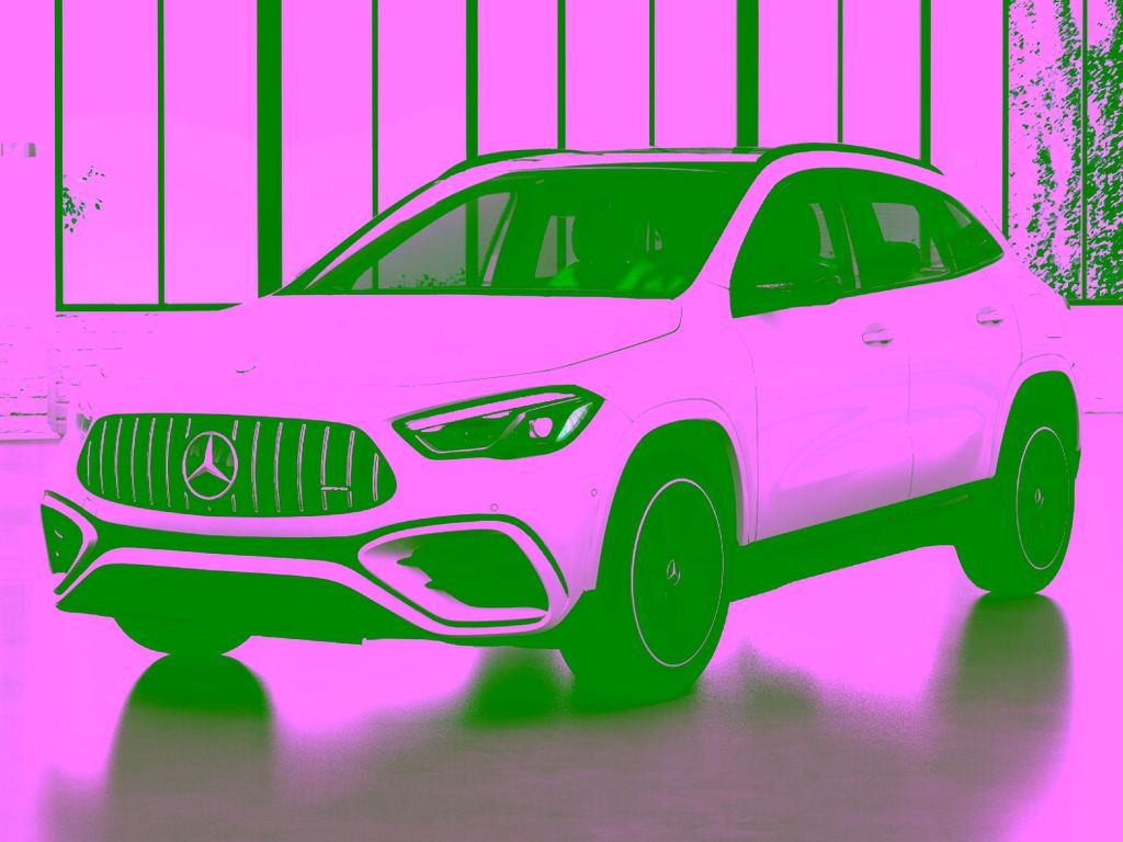 Polar White 2025 Mercedes-Benz GLA AMG 35 4MATIC SUV / Crossover All-Wheel Drive 8-Speed Automatic