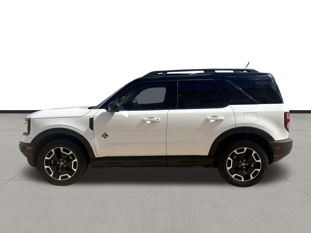2024 Ford Bronco Sport Outer Banks White at Joe Myers Mazda Kia