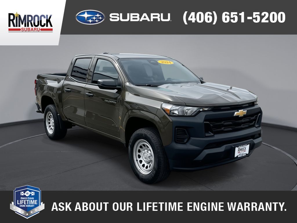 Harvest Bronze Metallic 2024 Chevrolet Colorado Work Truck Crew Cab RWD Pickup Truck 4X2 8-Speed Automatic