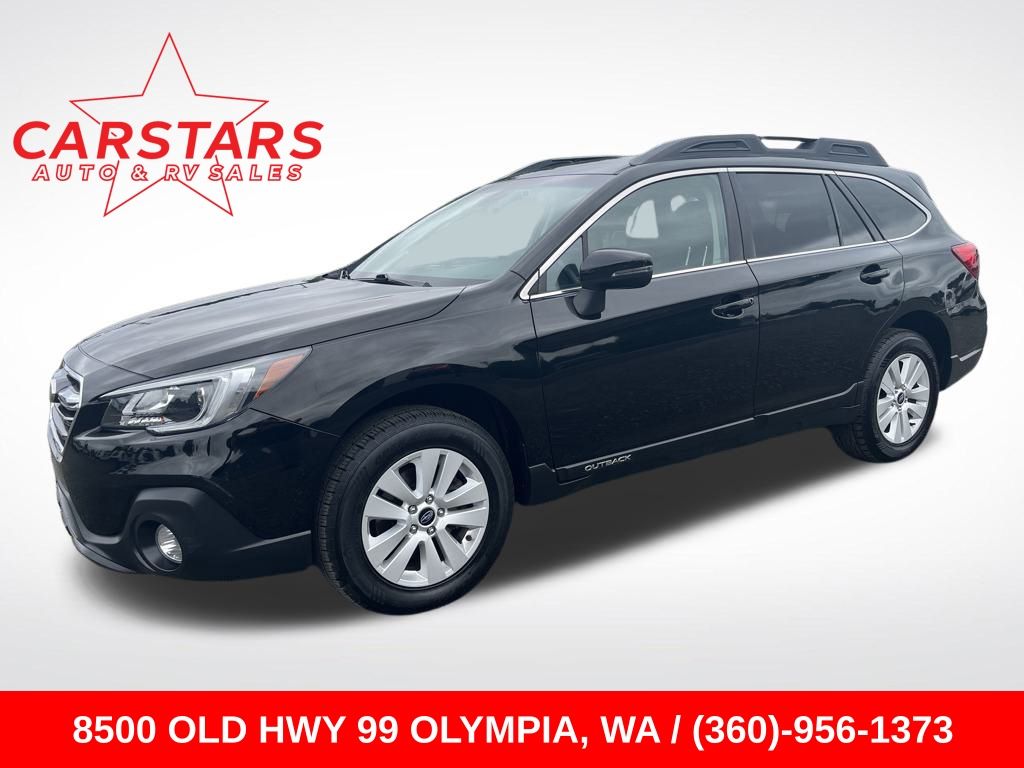 2019 Crystal Black Silica Subaru Outback 2.5i Premium SUV