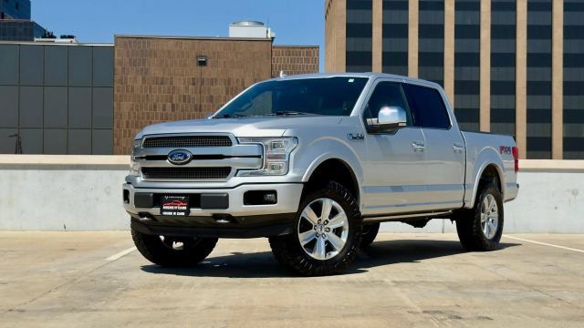 Ingot Silver 2019 Ford F-150 Pickup Truck Four-Wheel Drive Automatic