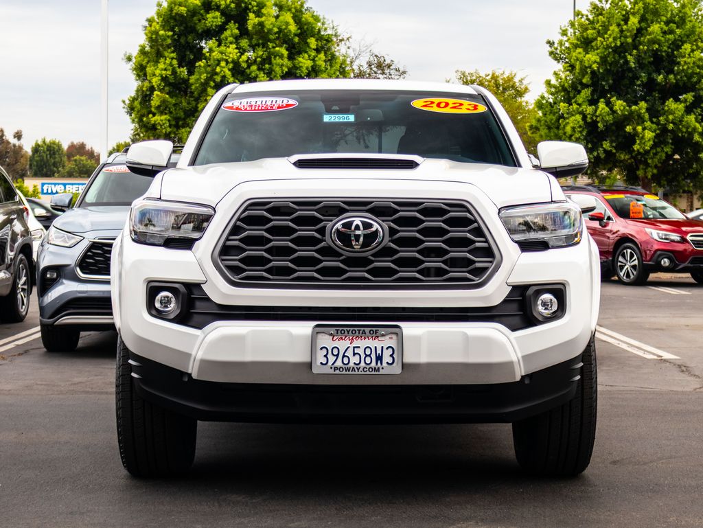 Certified Used 2023 White Toyota TRD Sport image 2
