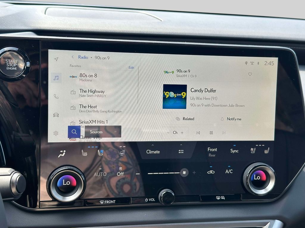 new 2026 Lexus RX car, priced at $58,205