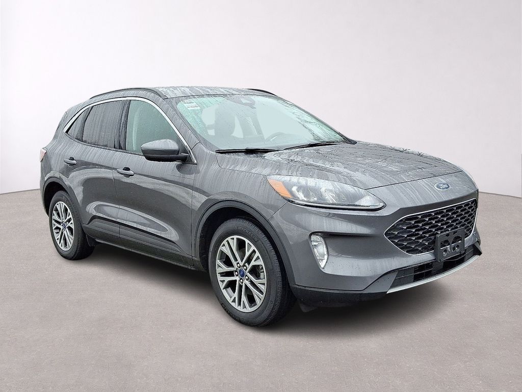 Carbonized Gray Metallic 2022 Ford Escape SEL AWD SUV / Crossover All-Wheel Drive 8-Speed Automatic