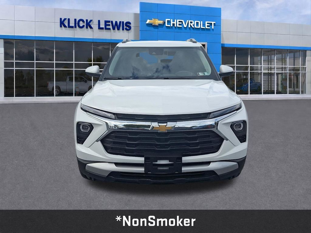 2025 Chevrolet TrailBlazer LT White at Klick Lewis Buick Chevrolet