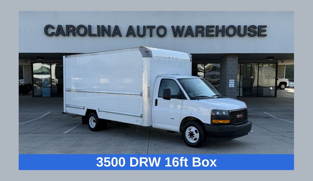 Summit White 2021 GMC Savana Chassis Van Rear-Wheel Drive 6-Speed Automatic Overdrive