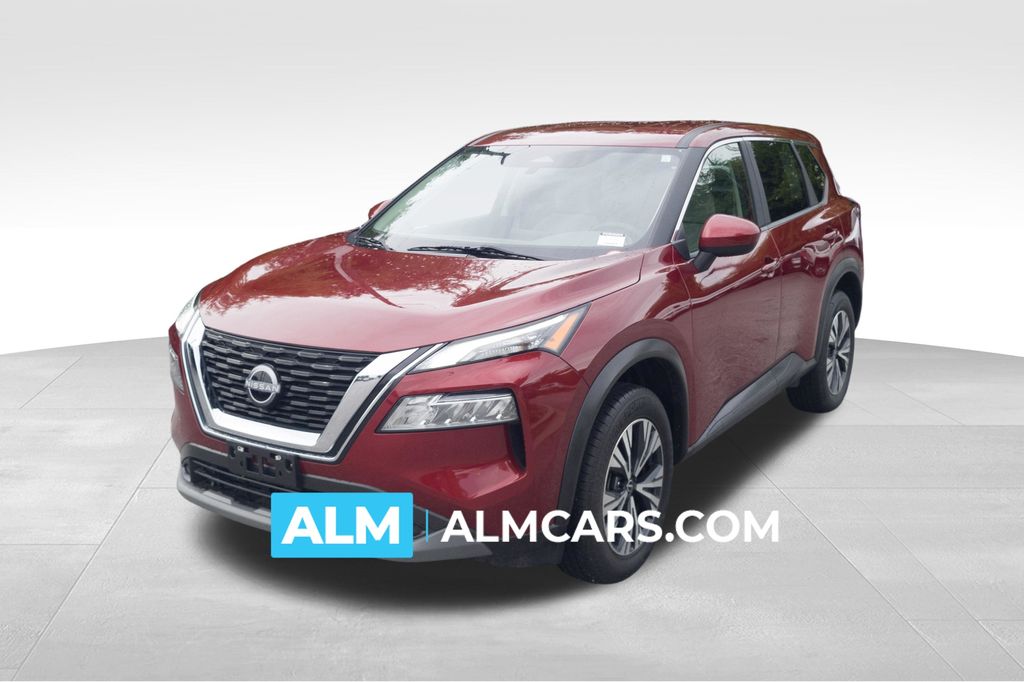 Red (Scarlet Ember Tintcoat) 2023 Nissan Rogue SV FWD SUV / Crossover Front-Wheel Drive Continuously Variable Transmission