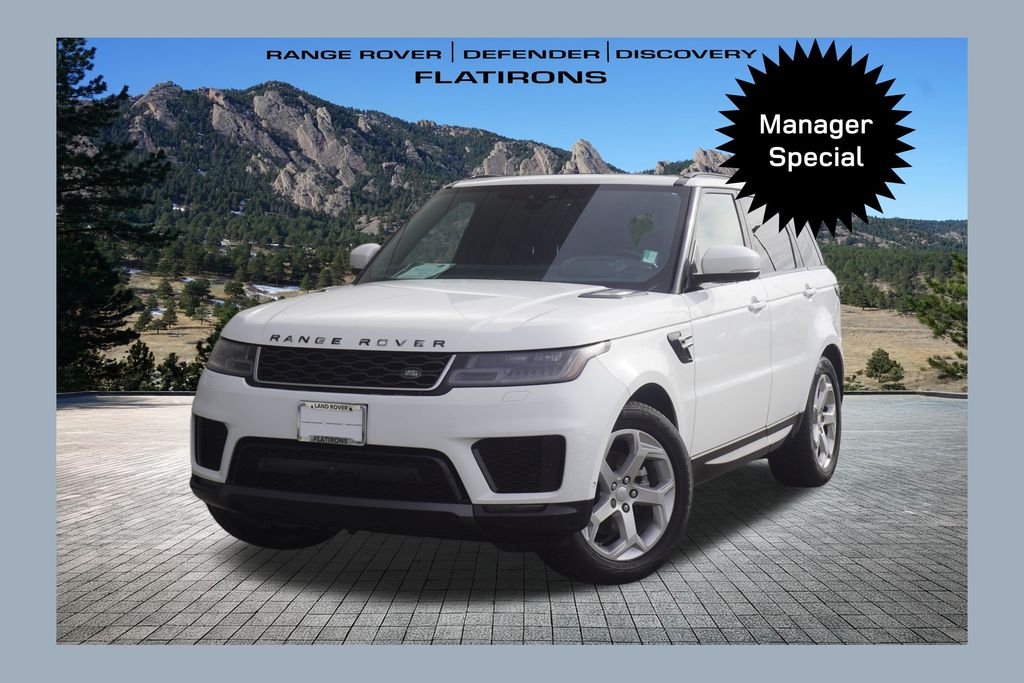 White 2018 Land Rover Range Rover Sport Td6 HSE 4WD SUV / Crossover All-Wheel Drive 8-Speed Automatic