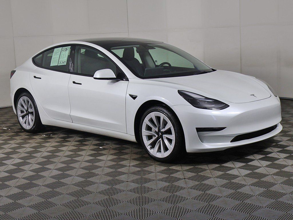 Used 2023 Tesla Model 3 Base with VIN 5YJ3E1EA1PF465176 for sale in Cleveland, OH