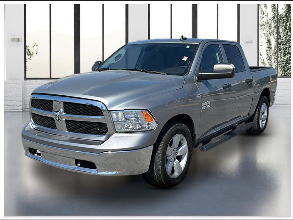 Billet Silver Metallic Clearcoat 2023 RAM 1500 Classic Tradesman Crew Cab RWD Pickup Truck 4X2 8-Speed Automatic