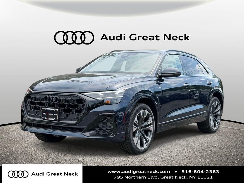 Blue Metallic 2026 Audi Q8 quattro Premium Plus 55 TFSI SUV / Crossover All-Wheel Drive 8-Speed Automatic