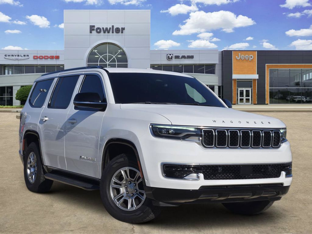 Bright White Clearcoat 2024 Jeep Wagoneer SUV / Crossover 4X2 8-Speed Automatic