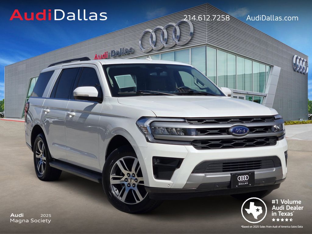 Star White Metallic Tri-Coat 2024 Ford Expedition XLT RWD SUV / Crossover 4X2 Automatic
