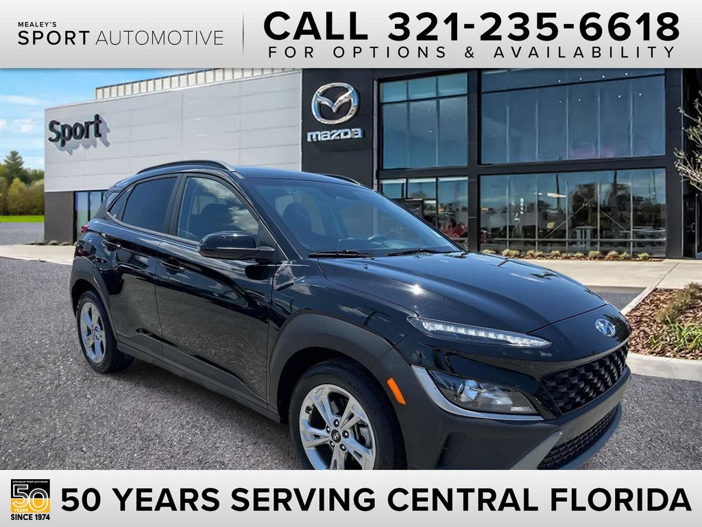 Abyss Black Pearl 2023 Hyundai Kona SUV / Crossover All-Wheel Drive Continuously Variable Transmission