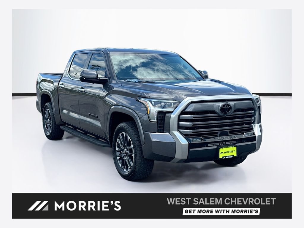 Magnetic Gray Metallic 2024 Toyota Tundra Hybrid Pickup Truck Four-Wheel Drive Automatic