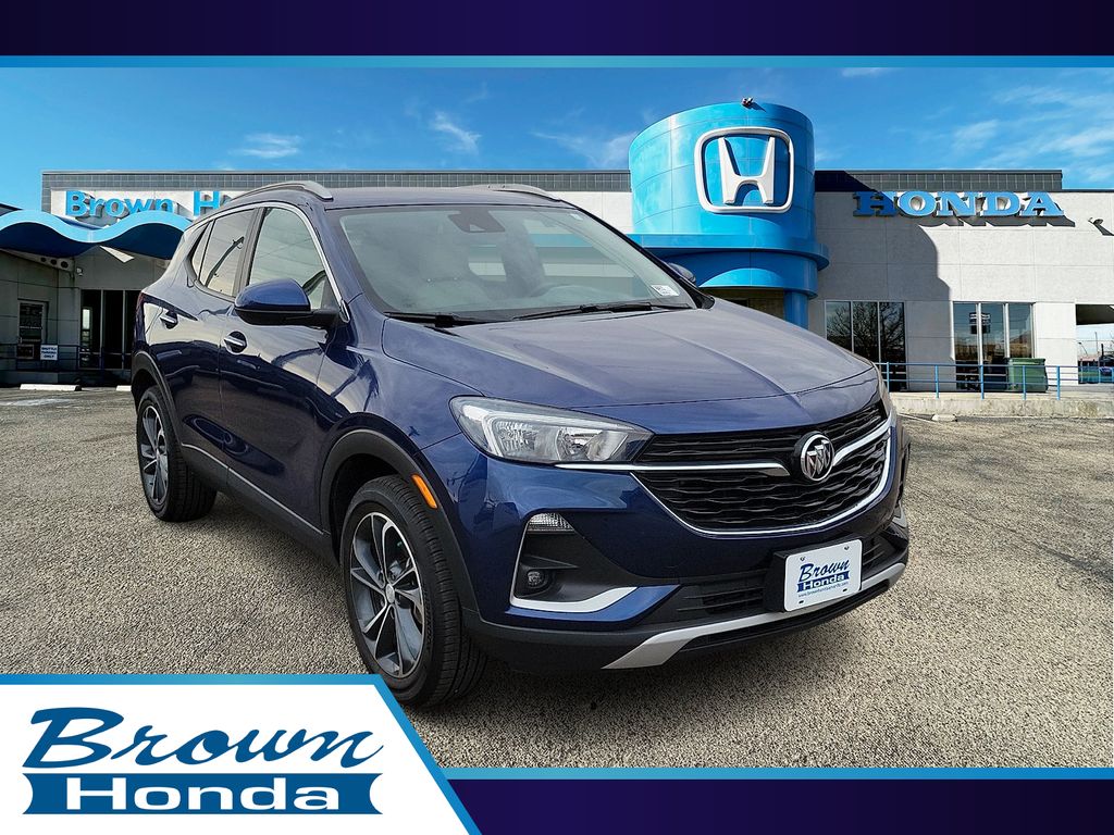 Sapphire Metallic 2022 Buick Encore GX Select FWD SUV / Crossover Front-Wheel Drive Continuously Variable Transmission