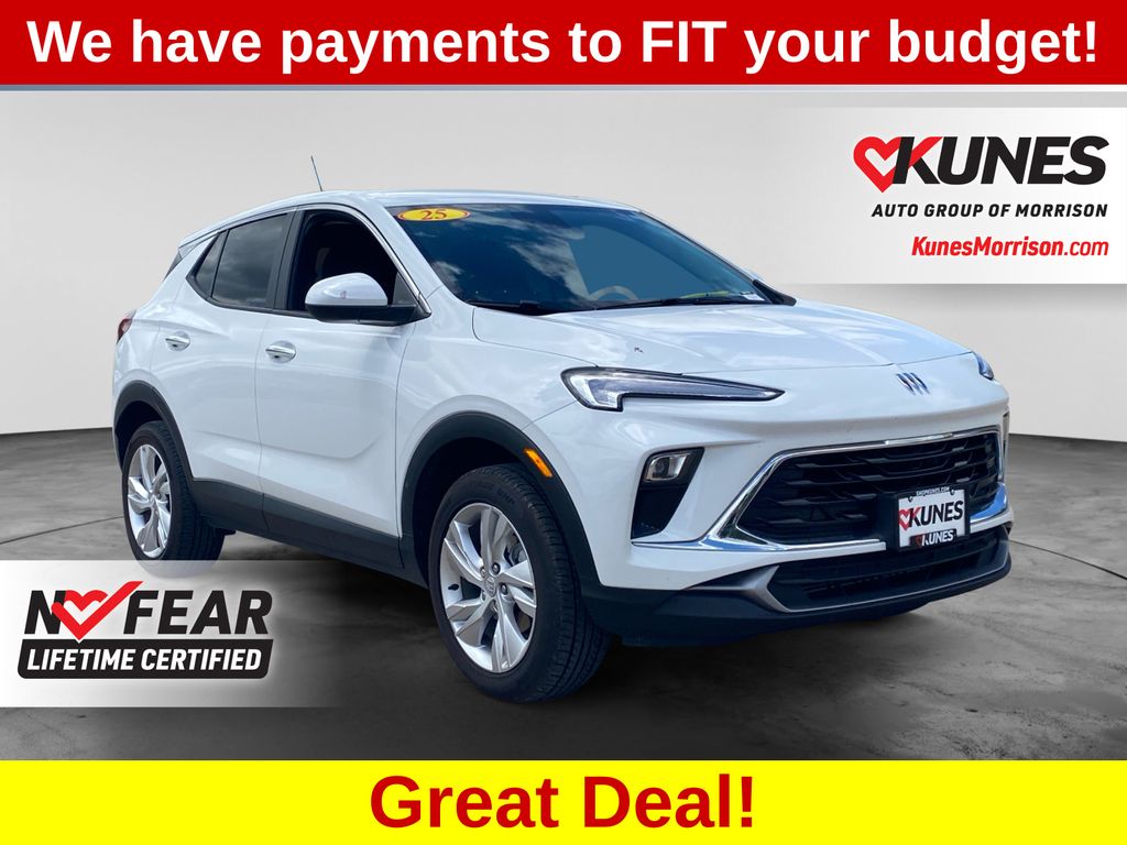 Summit White 2025 Buick Encore GX SUV / Crossover All-Wheel Drive 9-Speed Automatic