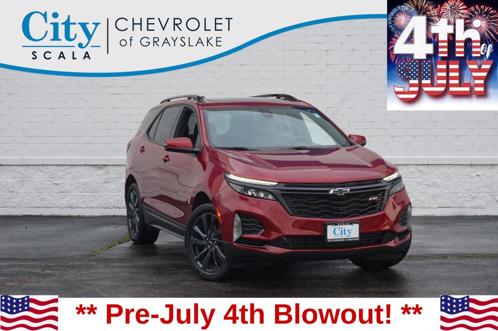 Radiant Red Tintcoat 2024 Chevrolet Equinox SUV / Crossover Four-Wheel Drive 6-Speed Automatic Overdrive