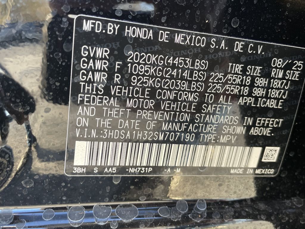 new 2025 Acura ADX car, priced at $35,475